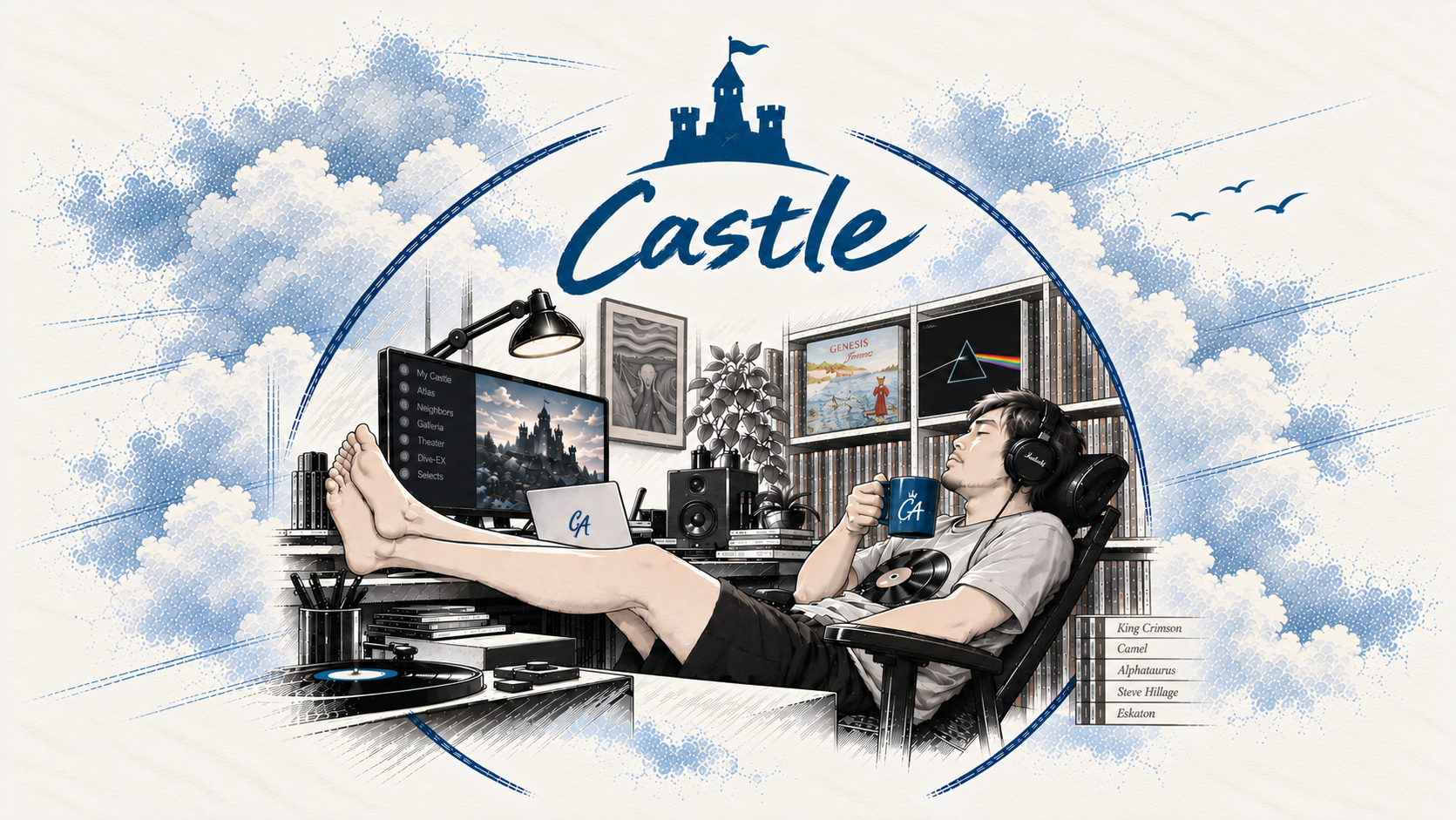 Castle — A space where your world lives.